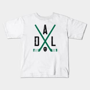 DAL Retro Sticks - White Kids T-Shirt